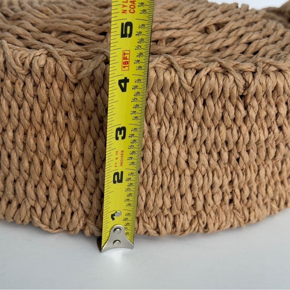 Straw Woven Bag Straw Tote Bag Straw Bag Large Straw Handbag Shoulder Bag - Picture 11 of 11